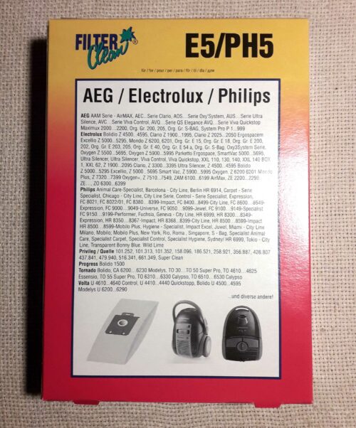 Мешок для пылесоса AEG, Electrolux, Philips, Privileg, SBag