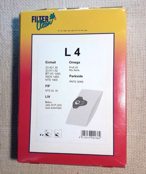 Одноразовый мешок для пылесоса Omega, FIF