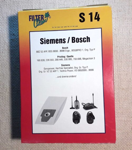 Мешок для пылесосов Bosch, Privileg / Quelle, Siemens