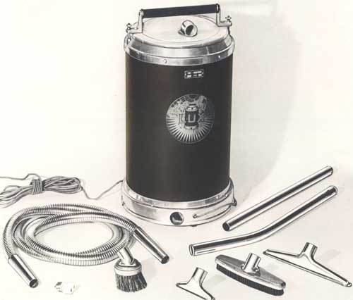 Первый цылиндрический пылесос Lux I, 1912 г